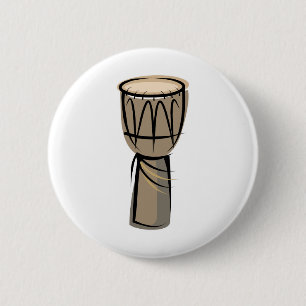 Chapa Redonda De 5 Cm tambor del djembe