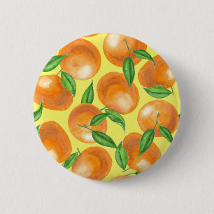 Chapa Redonda De 5 Cm Tangerinas acuáticas