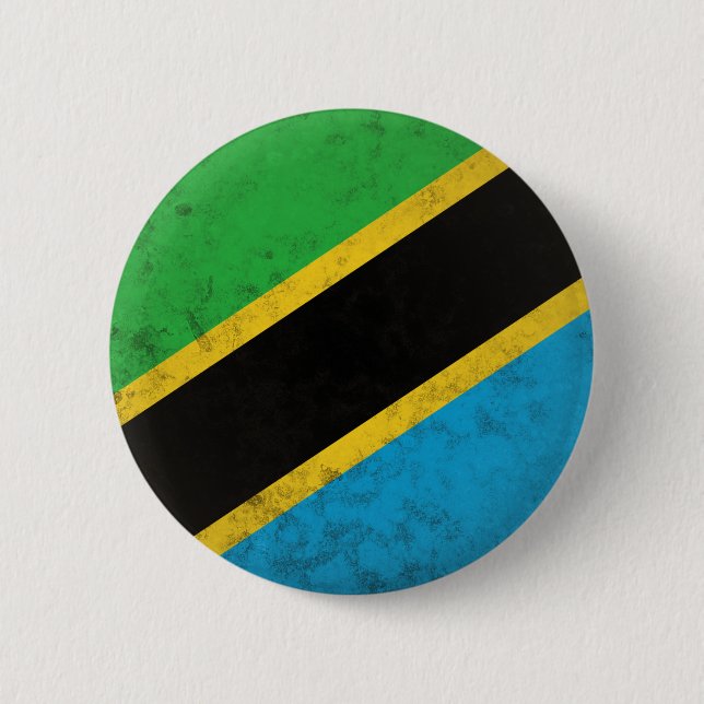 Chapa Redonda De 5 Cm Tanzania (Anverso)