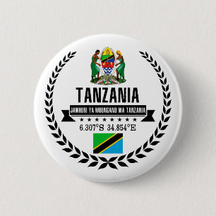 Chapa Redonda De 5 Cm Tanzania