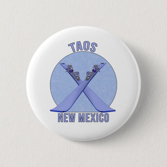 Chapa Redonda De 5 Cm Taos, Nuevo México (Anverso)