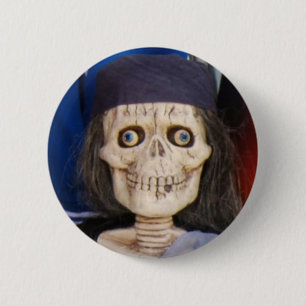 Chapa Redonda De 5 Cm Tarjeta Redonda Skully 6 Cm