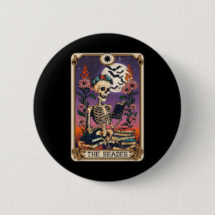 Chapa Redonda De 5 Cm Tarjeta Tarot de Lover para libros El Lector Mysti