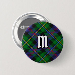 Chapa Redonda De 5 Cm Tartan del Clan Malcolm