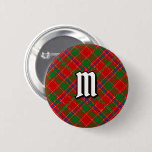 Chapa Redonda De 5 Cm Tartan del Clan Munro