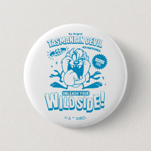 Chapa Redonda De 5 Cm Tasty Retro TAZ™