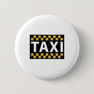Chapa Redonda De 5 Cm Taxi