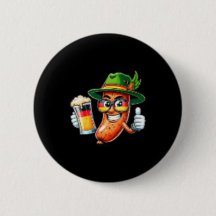 Chapa Redonda De 5 Cm Taza de hombre de bandera americana alemana de cer