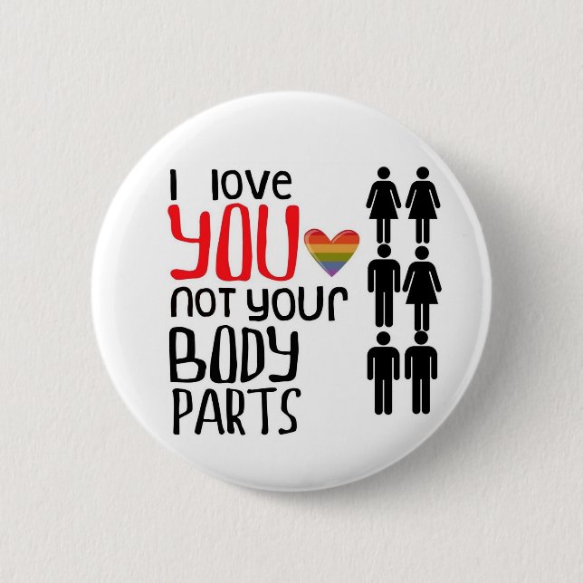 Chapa Redonda De 5 Cm Te amo (Anverso)