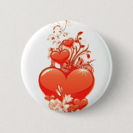 Chapa Redonda De 5 Cm Te amo amor amor valentino amor romántico