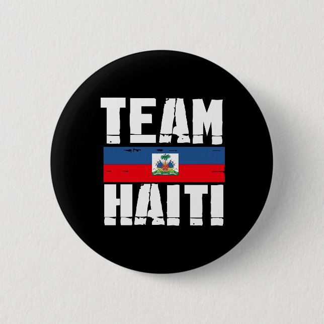 CHAPA REDONDA DE 5 CM TEAM HAITI (Anverso)