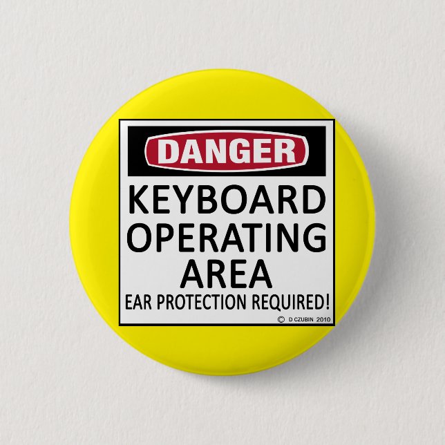 Chapa Redonda De 5 Cm Teclado de área de operación (Anverso)