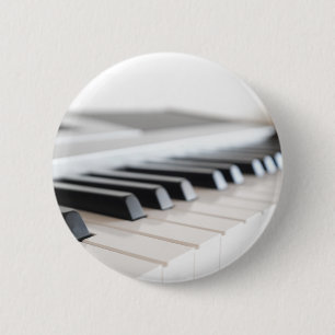 Chapa Redonda De 5 Cm Teclado de piano digital