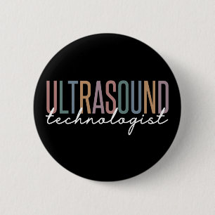 Chapa Redonda De 5 Cm Tecnólogo de ultrasonido