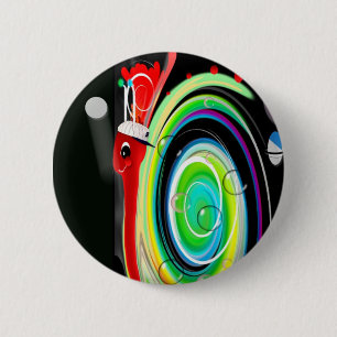 Chapa Redonda De 5 Cm TedTheSnail