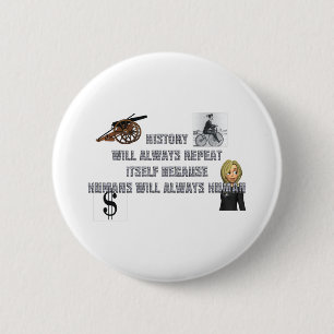 Chapa Redonda De 5 Cm TEE Humans Always Human Button