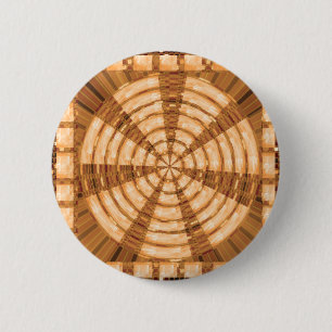Chapa Redonda De 5 Cm Templetes de oro añade JPG de la cita del lema de