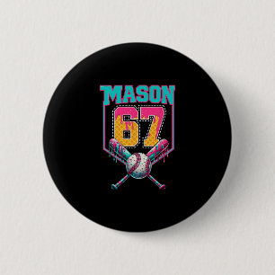 Chapa Redonda De 5 Cm Tendencias Mason 67 Mem Helado Goteo Vender Cumple