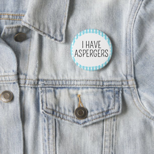 Chapa Redonda De 5 Cm Tengo Asperger