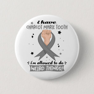 Chapa Redonda De 5 Cm Tengo Charcot Marie Tooth Me Permiten Hacer Cosas