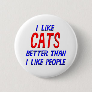 Chapa Redonda De 5 Cm Tengo gusto de gatos mejores que tengo gusto del