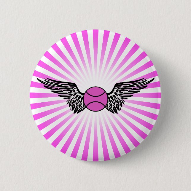 Chapa Redonda De 5 Cm tenis. (Anverso)