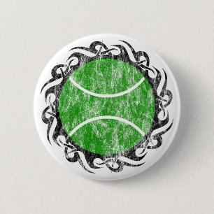 Chapa Redonda De 5 Cm tenis, tribal.