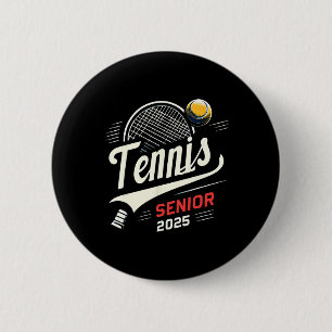 Chapa Redonda De 5 Cm Tennis Senior 2025 Graduación Cl De 2025 Graduado