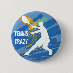 Chapa Redonda De 5 Cm Tennis Tennis Tennis Tennis Tennis