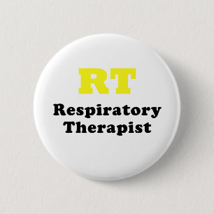 Chapa Redonda De 5 Cm Terapeuta respiratorio del RT