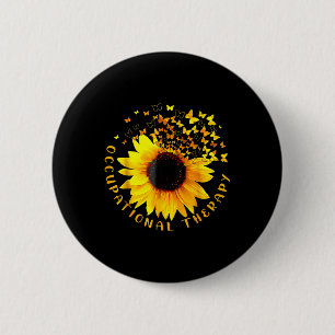 Chapa Redonda De 5 Cm Terapia Ocupacional Sunflower Ot Terapeuta Inmedia