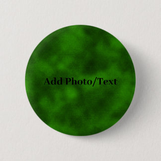 Chapa Redonda De 5 Cm Terciopelo Verde Personalizado Agrega tu Foto o Te