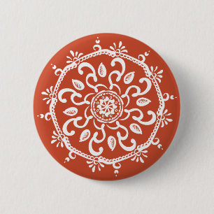 Chapa Redonda De 5 Cm Terracota