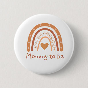 Chapa Redonda De 5 Cm Terracota Baby Shower Futurama Mamá