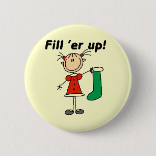 Chapa Redonda De 5 Cm Terraplén del día de fiesta 'er encima de las