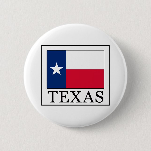 Chapa Redonda De 5 Cm Texas (Anverso)