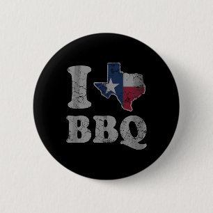 Chapa Redonda De 5 Cm Texas Bbq Flag Texan Rbecue Hombres Mujeres Grupo