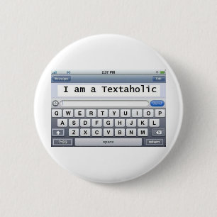 Chapa Redonda De 5 Cm Textaholic