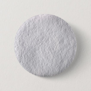 Chapa Redonda De 5 Cm Textura de nieve compacta