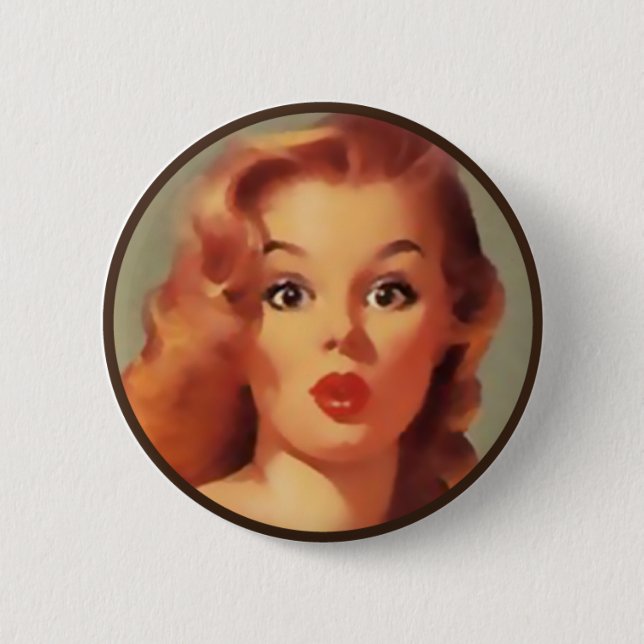 Chapa Redonda De 5 Cm The Kitsch BItsch : Retratos de pines (Anverso)