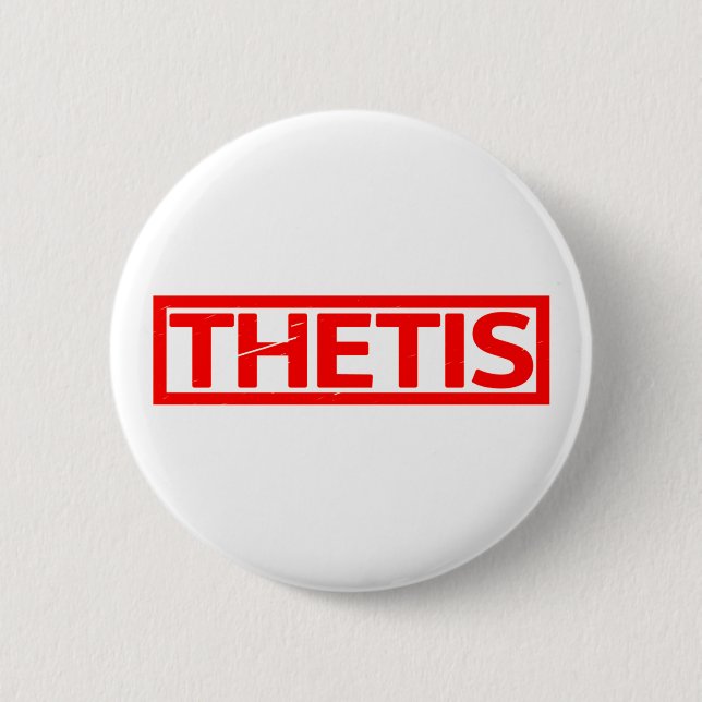 Chapa Redonda De 5 Cm Thetis Stamp (Anverso)