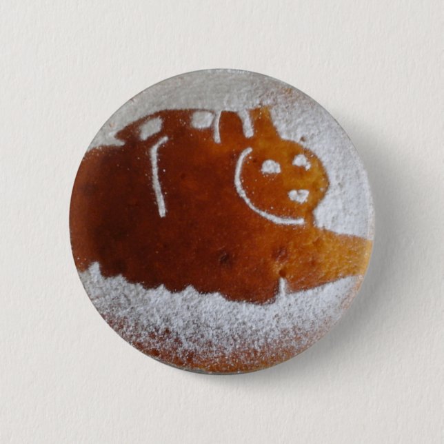 Chapa Redonda De 5 Cm Thomas Train (Anverso)