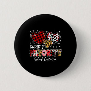 Chapa Redonda De 5 Cm Three Hearts Cupids Custodio Escolar Favorito Vale