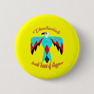 Chapa Redonda De 5 Cm Thunderbird