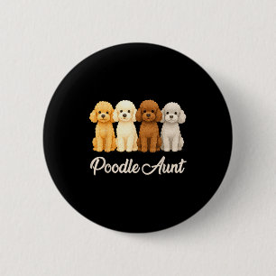 Chapa Redonda De 5 Cm Tía Odle Regalo Divertido Amante Perros Mujer Cach