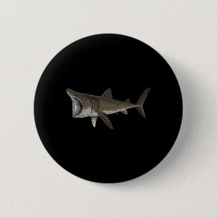 Chapa Redonda De 5 Cm Tiburón Peregrino