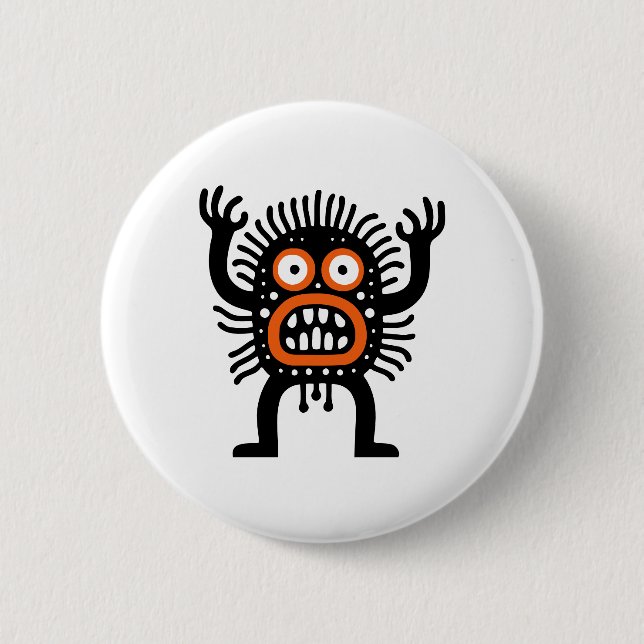 Chapa Redonda De 5 Cm Tickle (Anverso)