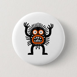 Chapa Redonda De 5 Cm Tickle