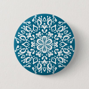 Chapa Redonda De 5 Cm Tidepool Mandala