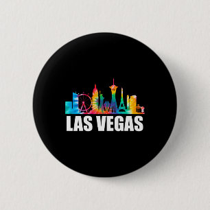 Chapa Redonda De 5 Cm Tie Dye Las Vegas Nevada Groom Viaje Fiesta Vacaci